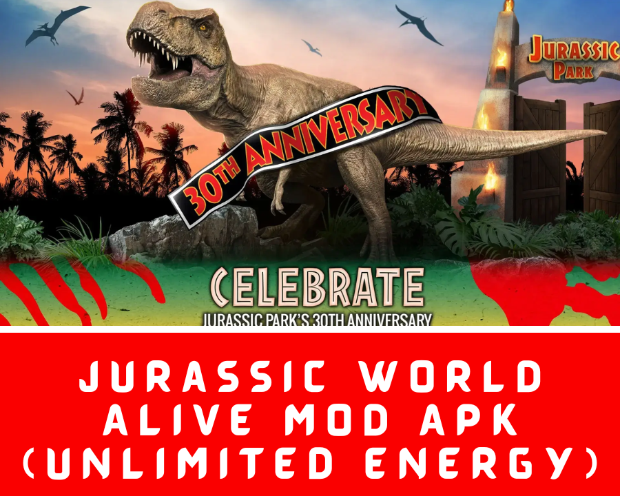 Jurassic World Alive MOD APK (Unlimited Energy)