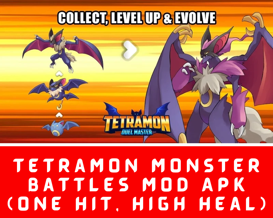 Tetramon Monster Battles MOD APK (One Hit, High Heal)