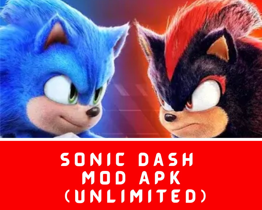 Sonic Dash MOD APK (Unlimited,Mega Menu)